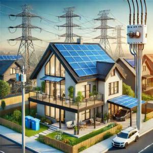 Energia solar sistema Grid-Tie, conectados a rede Energia solar sistema Grid-Tie, conectados a rede